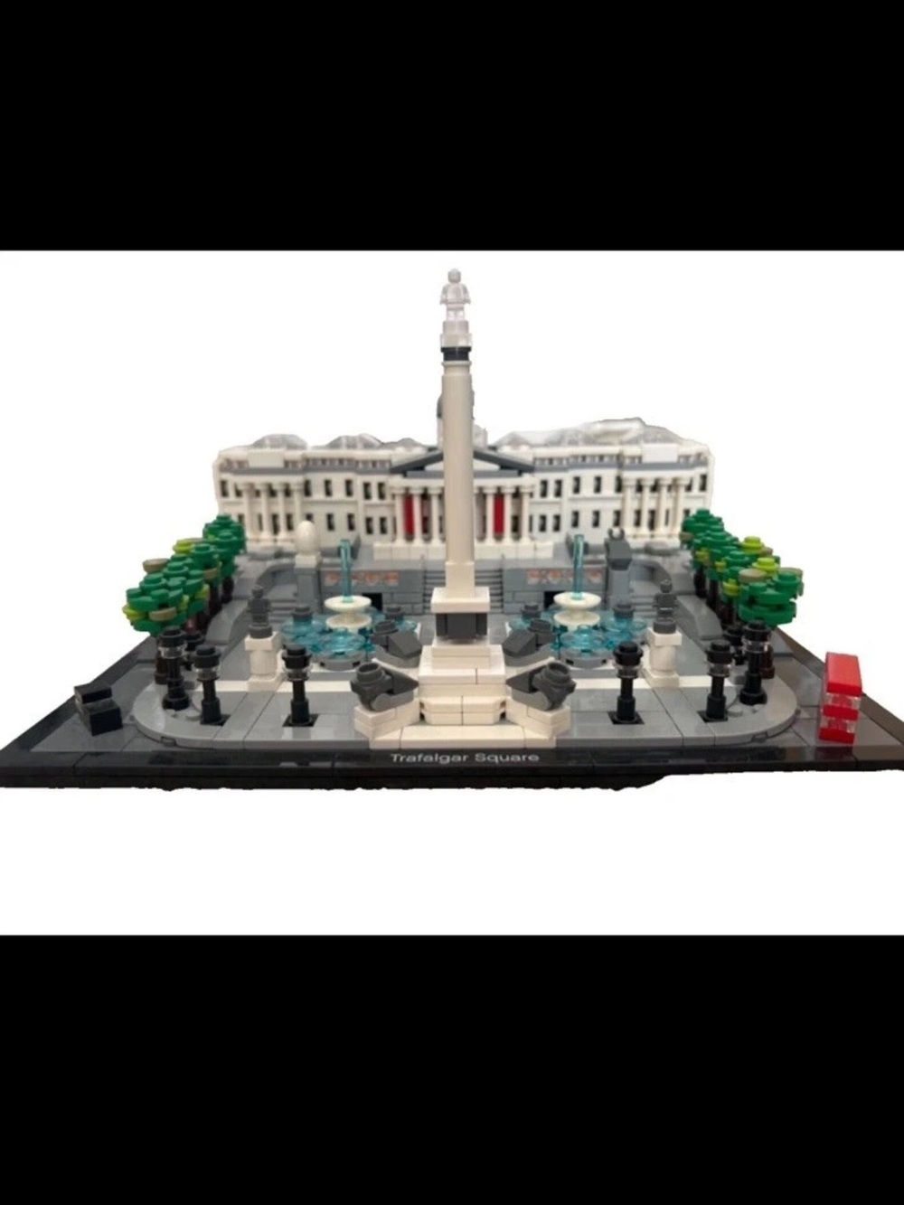 LEGO Architecture Trafalgar Square 21045 Landmark Series Complete Set w/ Manual - Picture 3 of 3